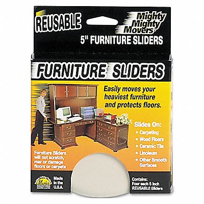 MASTER Castor 87007 Castor Furniture Skate 5 PK4
