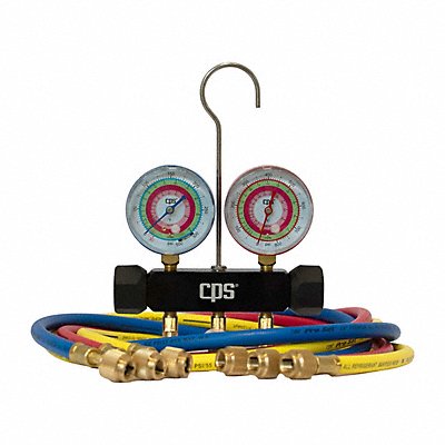 BLACKMAX MBAP5 Manifold Gauge Aluminum 2.5 psi SAE