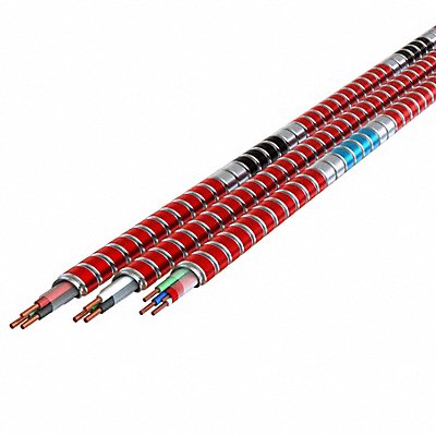 AFC CABLE SF10R4200 Metal Clad Cable 16AWG GalvSteel Rd 250ft
