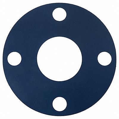 GRAINGER BULKFG11152 Full Face Flange Gasket 1 in Pipe Size