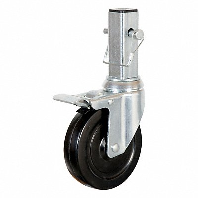 METALTECH IC1CAS5 Scaffold Castor 7-1/2inLx2-3/4inWx10inH