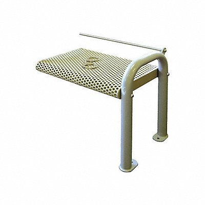 WAUSAU TILE MF2083286 Security Bench Seat Add On