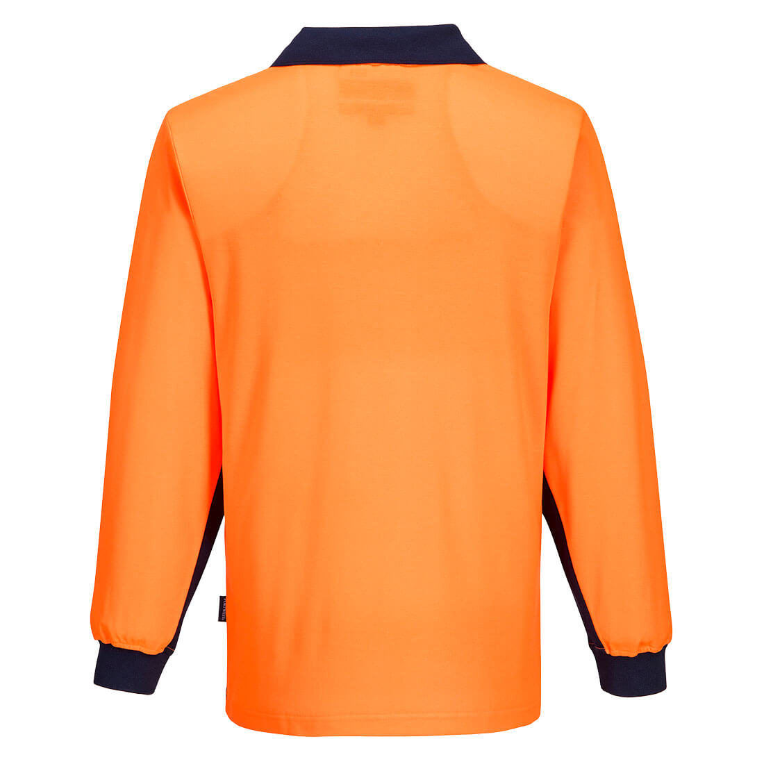 Portwest MF213 Hi-Vis Cotton Comfort Contrast Class D Polo Shirt L/S