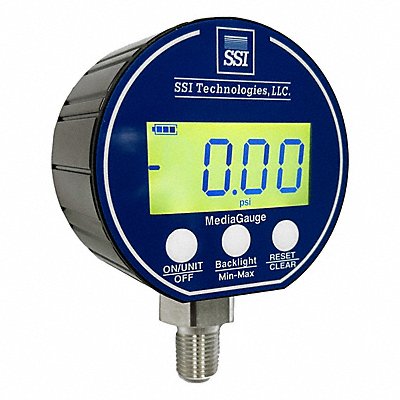 824K69 SSI MG1500A9VRCOC Industrial Pressure Gauge Gas Liquid