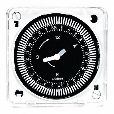 INTERMATIC MIL72EQTUZ24 ElectromechanicalTimer 24hr SPDT Plastic