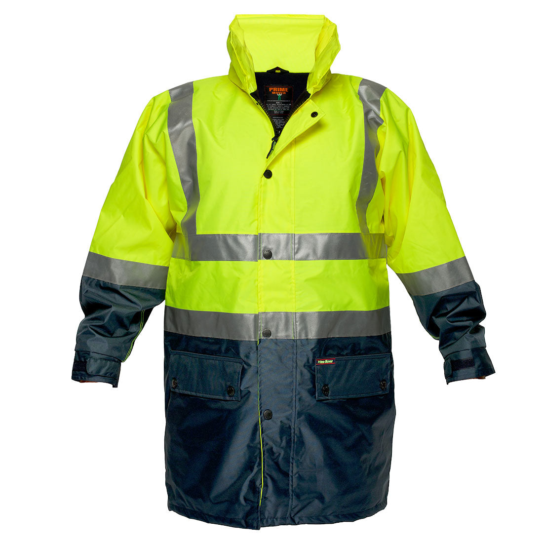 Portwest MJ208 Hi-Vis Polar Fleece Lined Contrast Traffic Jacket