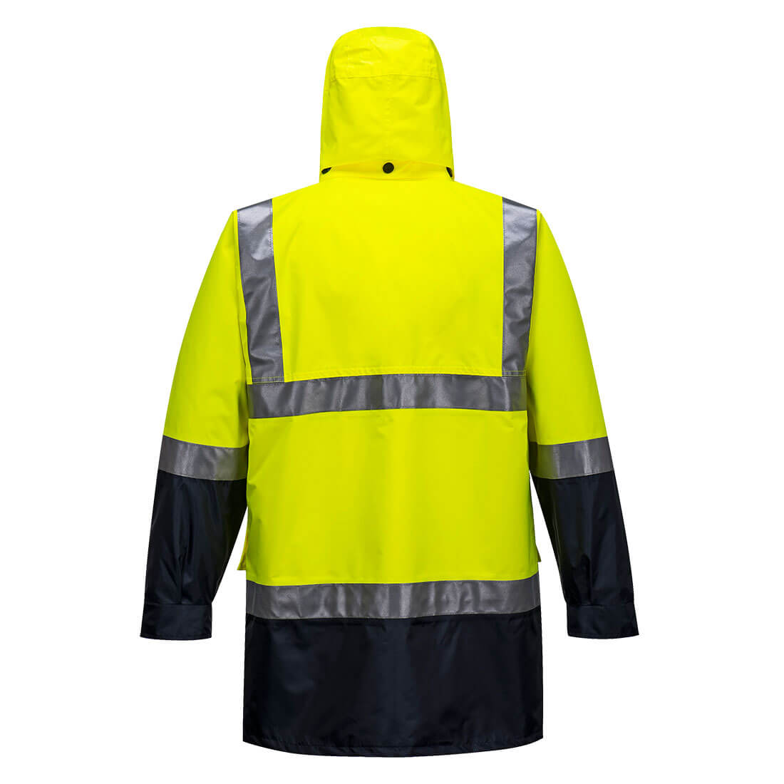 Portwest MJ306 Eyre Hi-Vis Contrast Rain Traffic Jacket