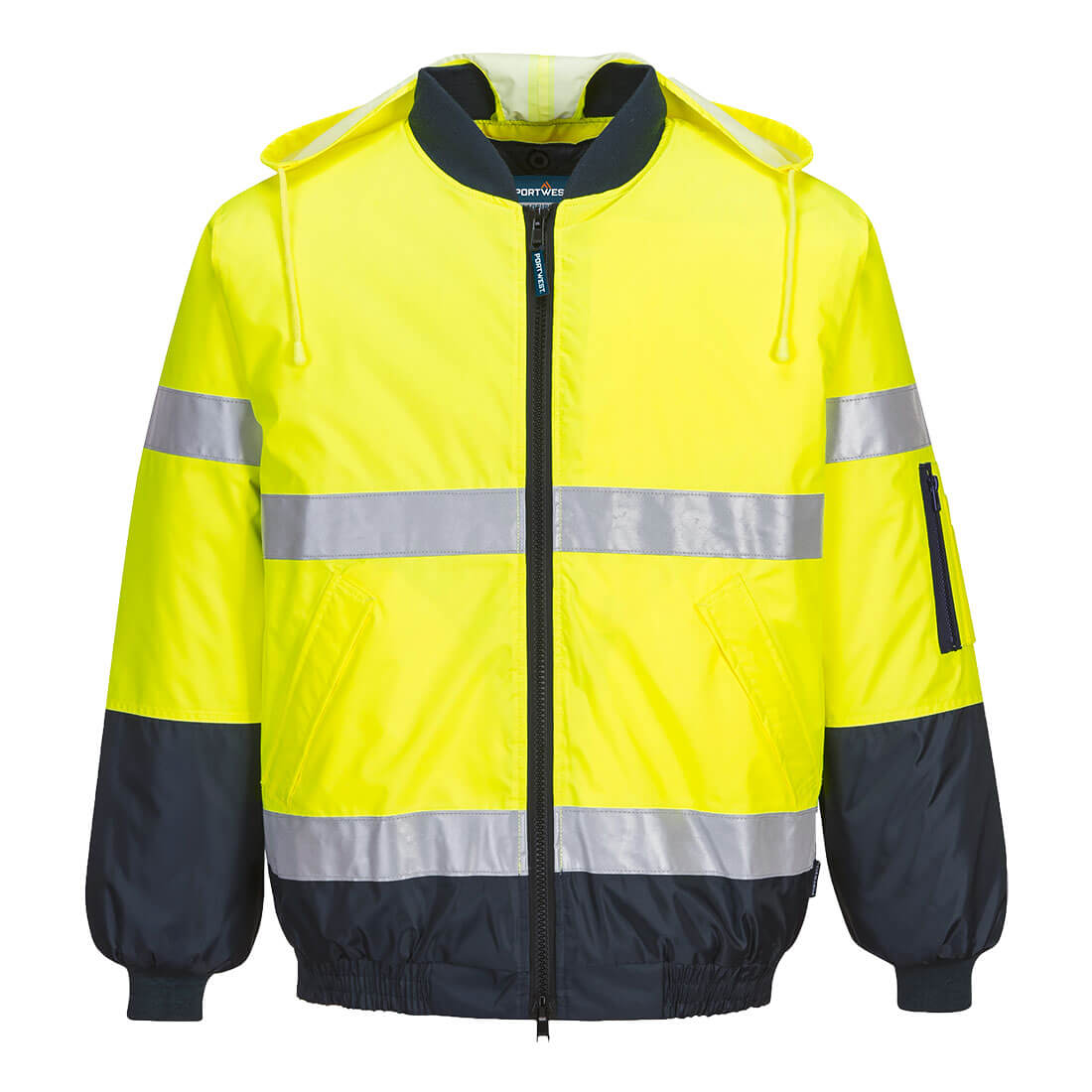 Portwest MJ504 Hi-Vis Contrast Bomber Jacket