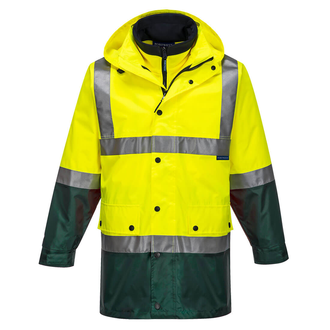 Portwest MJ881 Eyre Hi-Vis 4-in-1 Contrast Jacket