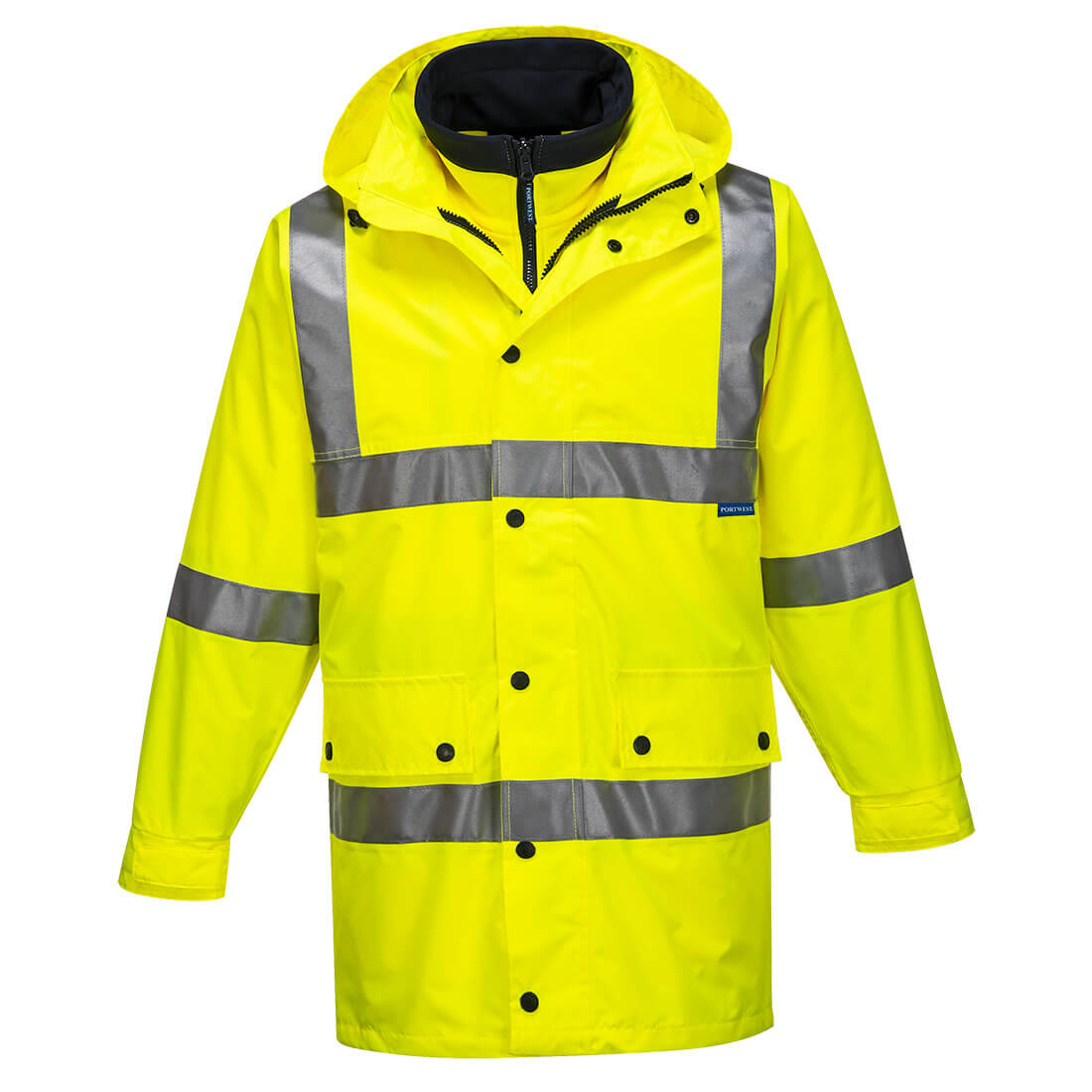 Portwest MJ883 Argyle Hi-Vis 4-in-1 Jacket
