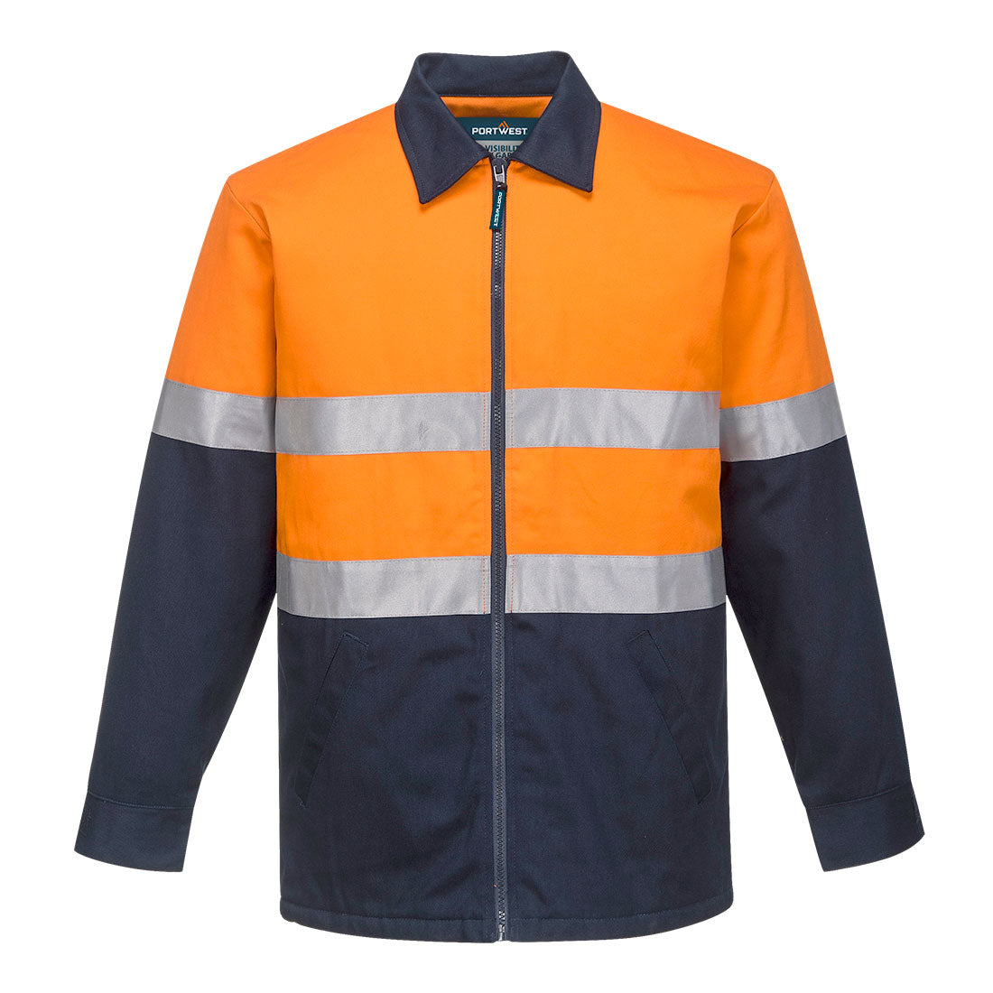 Portwest MJ987 Hi-Vis Contrast Insulated Work Jacket