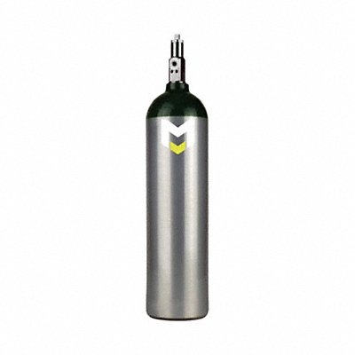 MERET PRODUCTS MJDCYLPW Jumbo Medical Oxygen Cylinder 398L