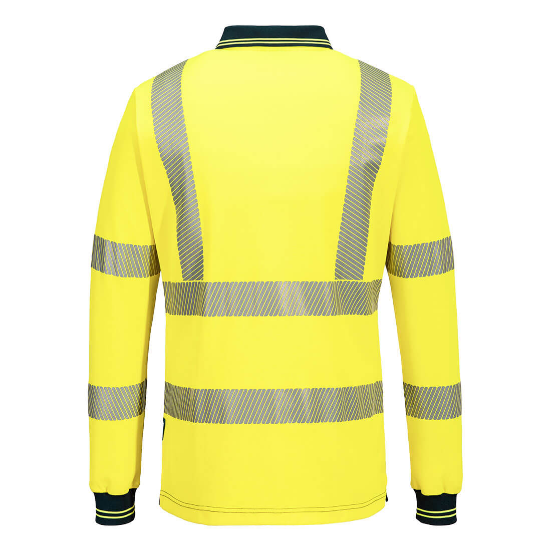 Portwest ML212 Hi-Vis Women's Cotton Comfort Polo Shirt L/S