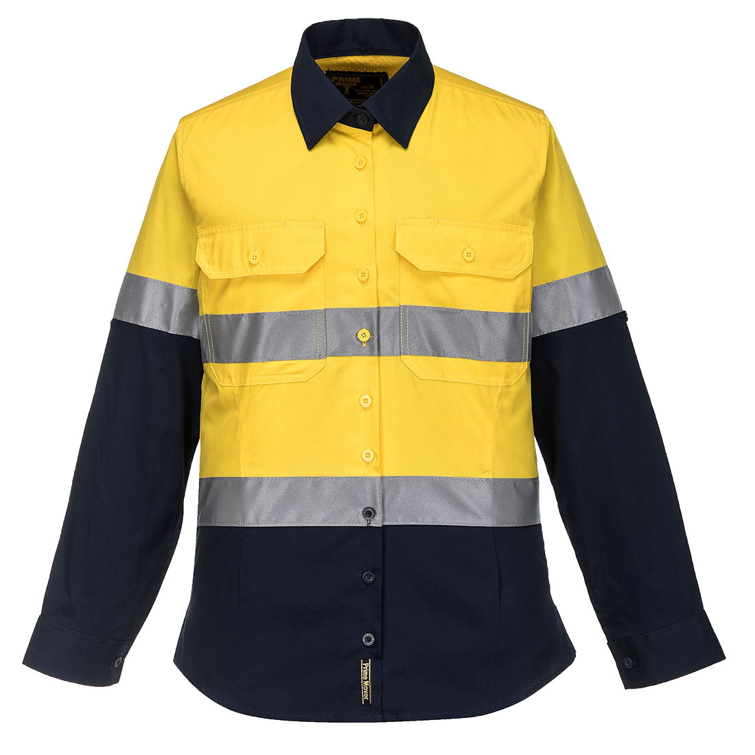 Portwest ML808 Hi-Vis Women's Lightweight Contrast Shirt L/S