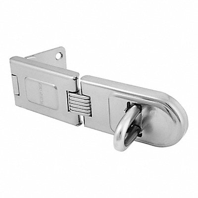 MASTER LOCK 720DPF Eye Hasp Steel Bright Zinc 1/2 in W