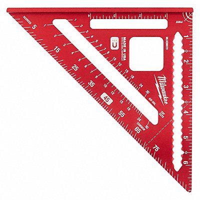 MILWAUKEE MLSQM070 7 in Magnetic Rafter Square