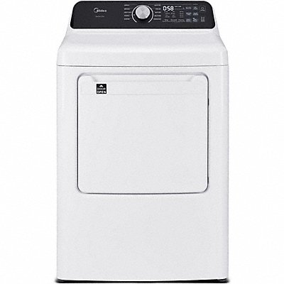MIDEA MLTE45N4BWW Electric Dryer 7cu ft 27 W 24A 120/240V