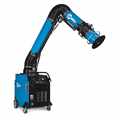 MILLER ELECTRIC 951640 Portable Fume Extractor 12 ft L Arm