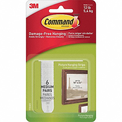 COMMAND 17204ES Strip Hanging Command Med