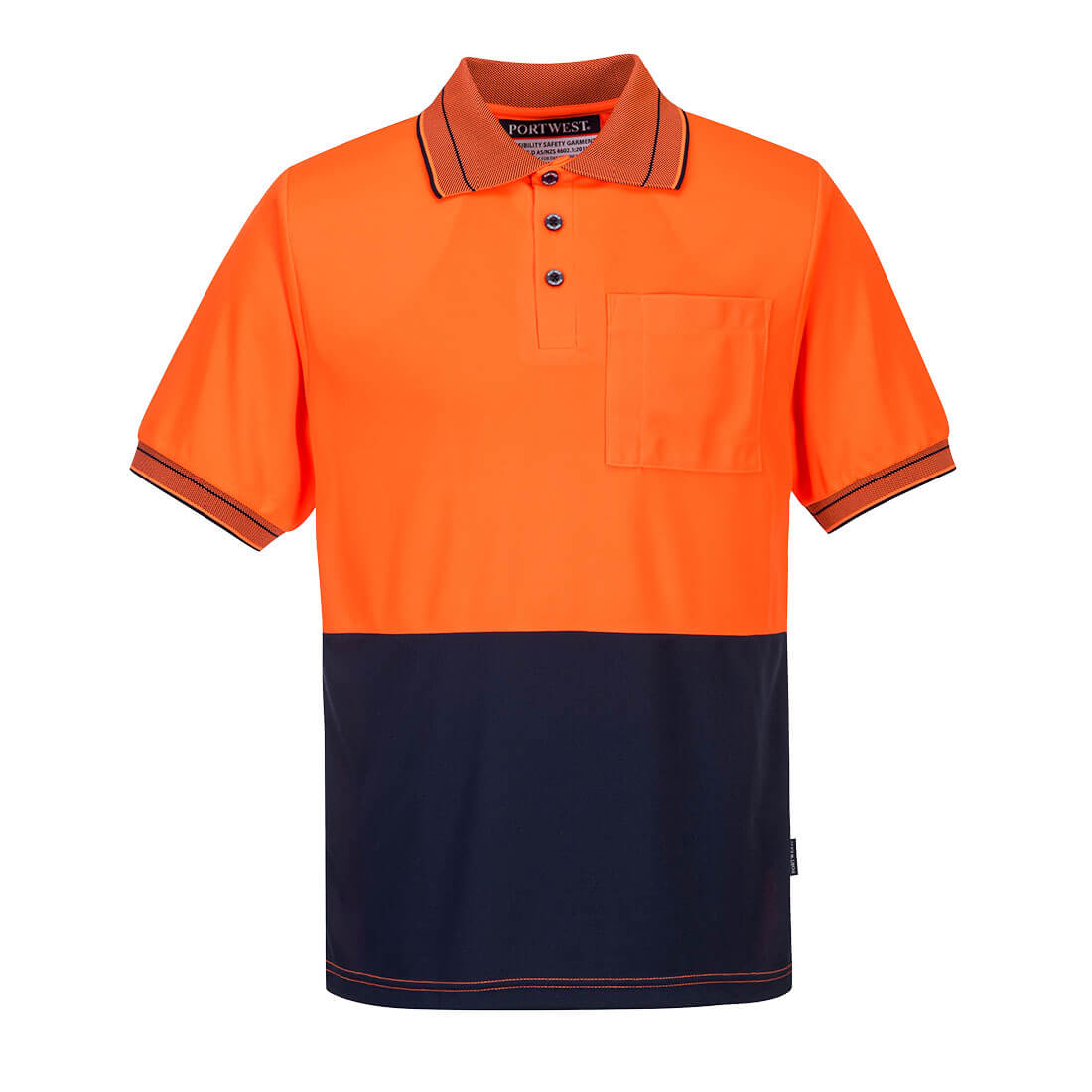 Portwest MP110 Hi-Vis Micro Mesh Polo Shirt S/S