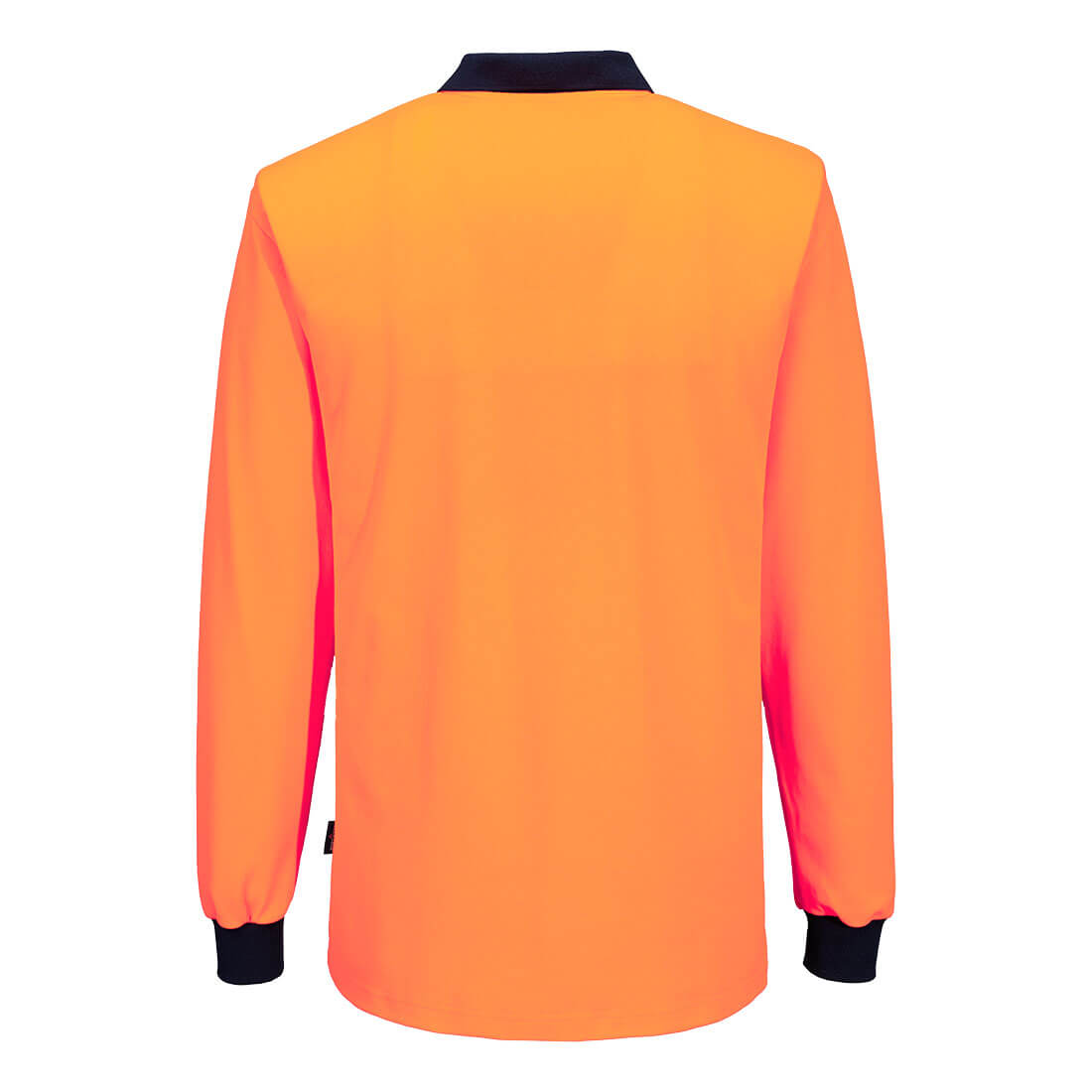 Portwest MP414 Hi-Vis Cotton Comfort Contrast Class D Polo Shirt L/S