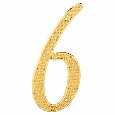 PRIME-LINE MP4286 Number Sign Overall 4 H x 2 W PK2