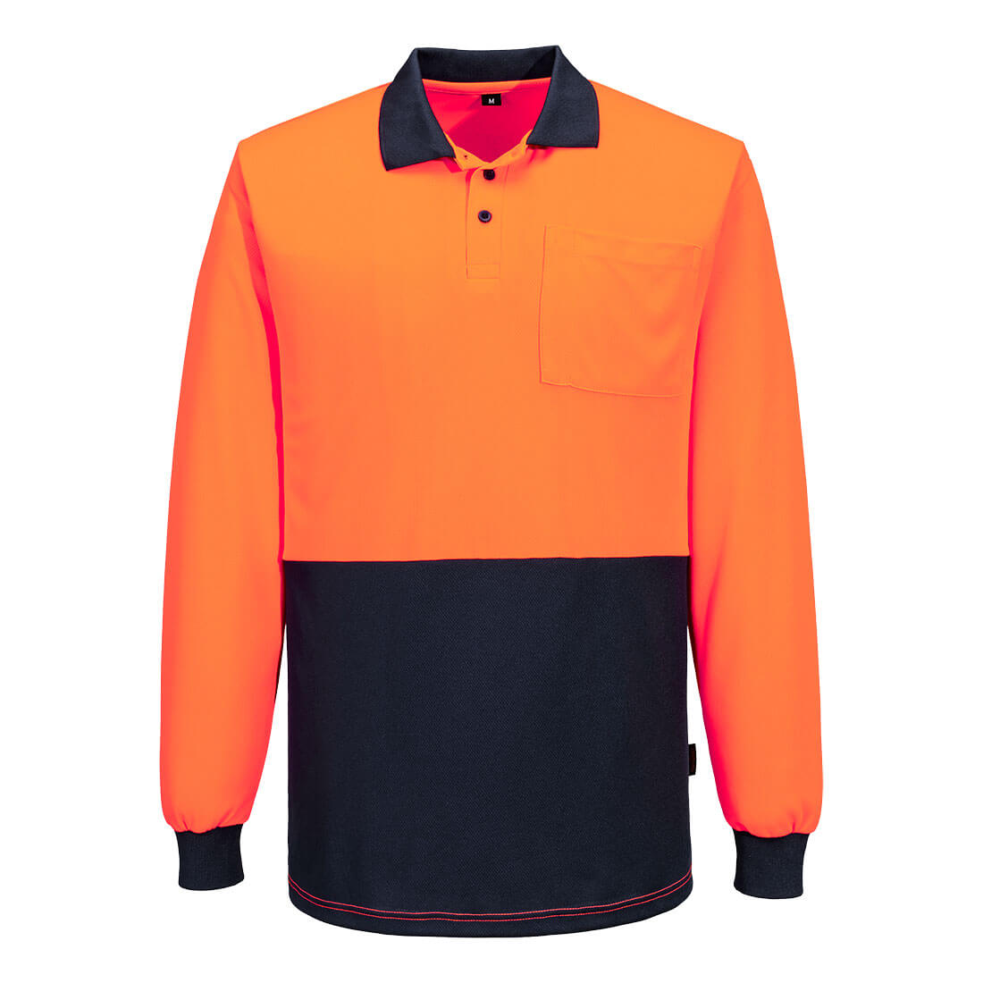 Portwest MP615 Hi-Vis Contrast Class D Polo Shirt L/S