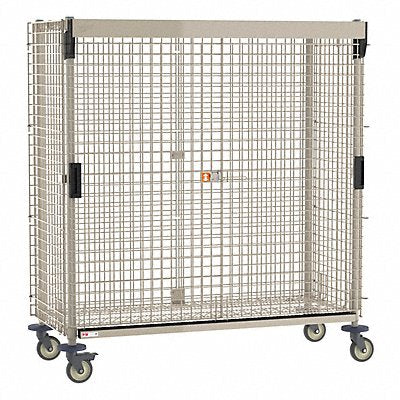 METRO MQSEC56VESL Mobile Security Unit Taupe Steel