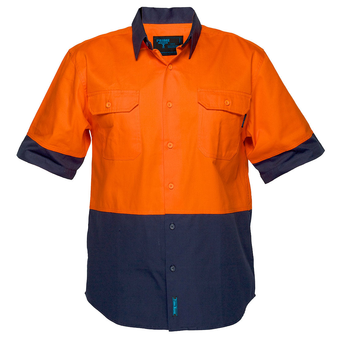 Portwest MS902 Hi-Vis Two Tone Regular Weight Short Sleeve Shirt
