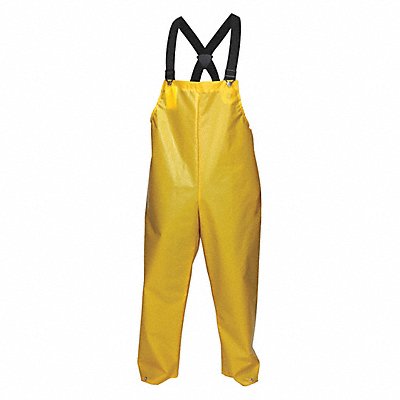 MCR SAFETY 560BFXL Bib Pant XL Yellow Unisex Nylon Liner