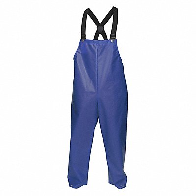 MCR SAFETY 563BFX3 Bib Pant 3XL Blue Unisex Nylon Liner
