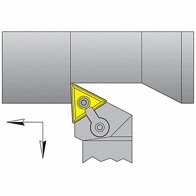 DORIAN 73310150902 Indexable Toolholder MTJN Alloy Steel