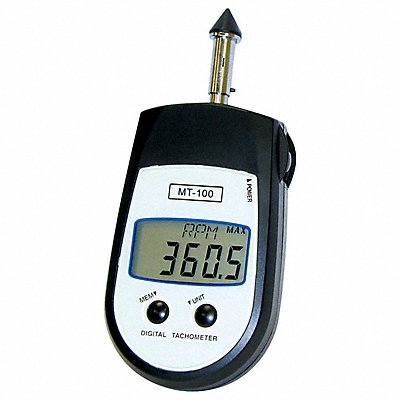 SHIMPO MT100 Tachometer +/-0.006% RPM Acc LCD