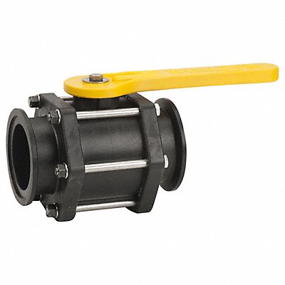 BANJO MV300 Manual 2-Way Ball Valve Flange Polypropylene