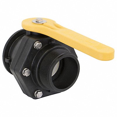 BANJO MVSMT300 Manual 2-Way Ball Valve Flange Polypropylene
