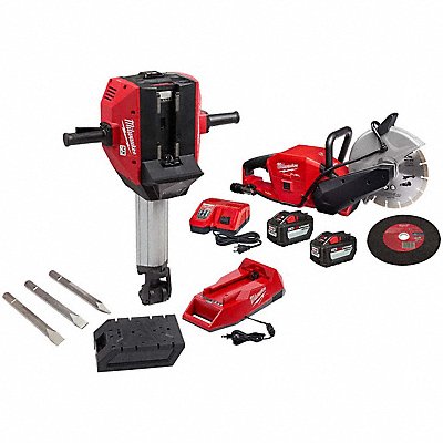 MILWAUKEE MXF3681XC278622HD Breaker and Cut Off Saw Kit