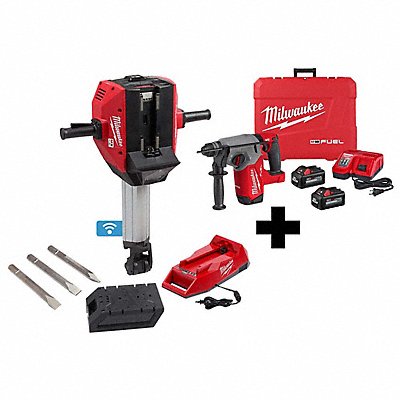 MILWAUKEE MXF3681XC291222 MX Breaker Kit w M18 Rotary Hammer Kit