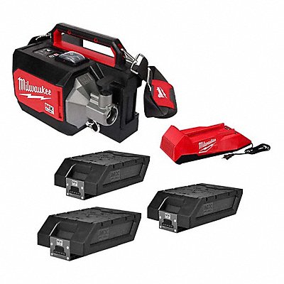 MILWAUKEE MXF3702XCMXFXC406 Concrete Vibrator Kit and Battery 72V DC