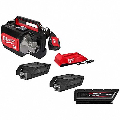 MILWAUKEE MXF3702XCMXFXC608 MXF Concrete Vibrator +FORGE 8.0 Battery