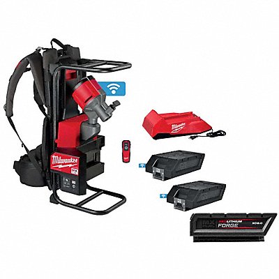 MILWAUKEE MXF3712XCMXFXC608 MXF Concrete Vibrator +FORGE 8.0 Battery