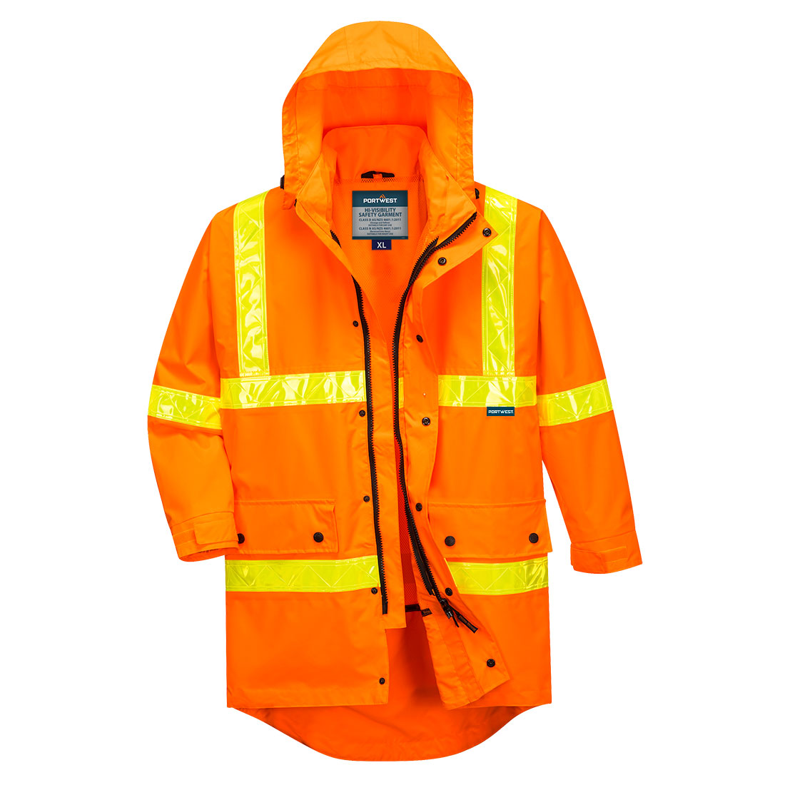 Portwest MY306 Squizzy Hi-Vis Roads Rain Traffic Jacket