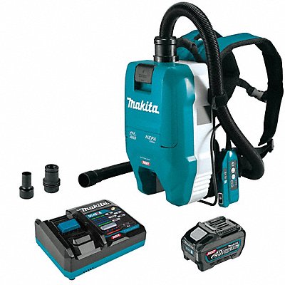 MAKITA GCV06T1 Cordless Backpack Dust Extractor 5 Ah