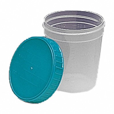 GRAINGER 4653 Specimen Container 118mL 79.3mm H PK500