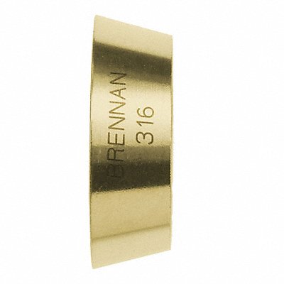 BRENNAN INDUSTRIES N0319F12B Brass Front Ferrule