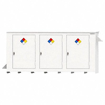 DENIOS N053040 Indoor/Outdoor Drum Safety Storage