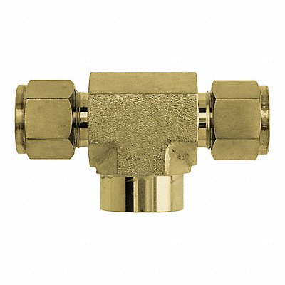 BRENNAN INDUSTRIES N2602020202B Brass Female Branch Tee