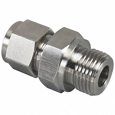BRENNAN INDUSTRIES N70130402SS Male ISO Parallel Connector Gas N7013