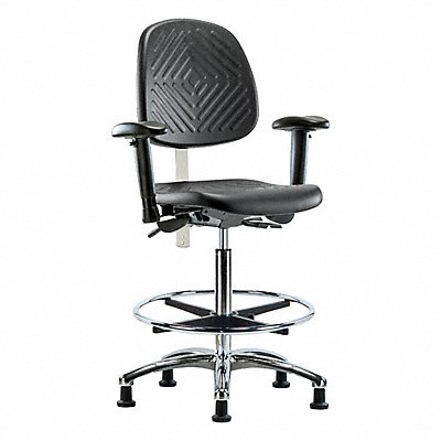GRAINGER BRNCRPHBCHMBCRT1A1CFRGBLK Ply CR Chr Hi Md Bk T AA FR G Blk