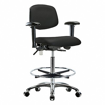 GRAINGER BRNCRVHBCHCRT1A1CFCC8540 Vin CR Chair Hi T AA FR Cast Blk