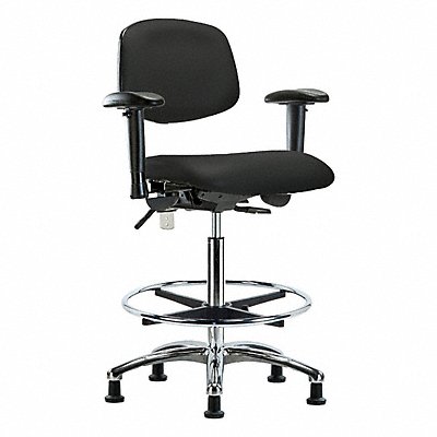 GRAINGER BRNCRVHBCHCRT1A1CFRG8540 Vin CR Chair Hi T AA FR Stat Blk